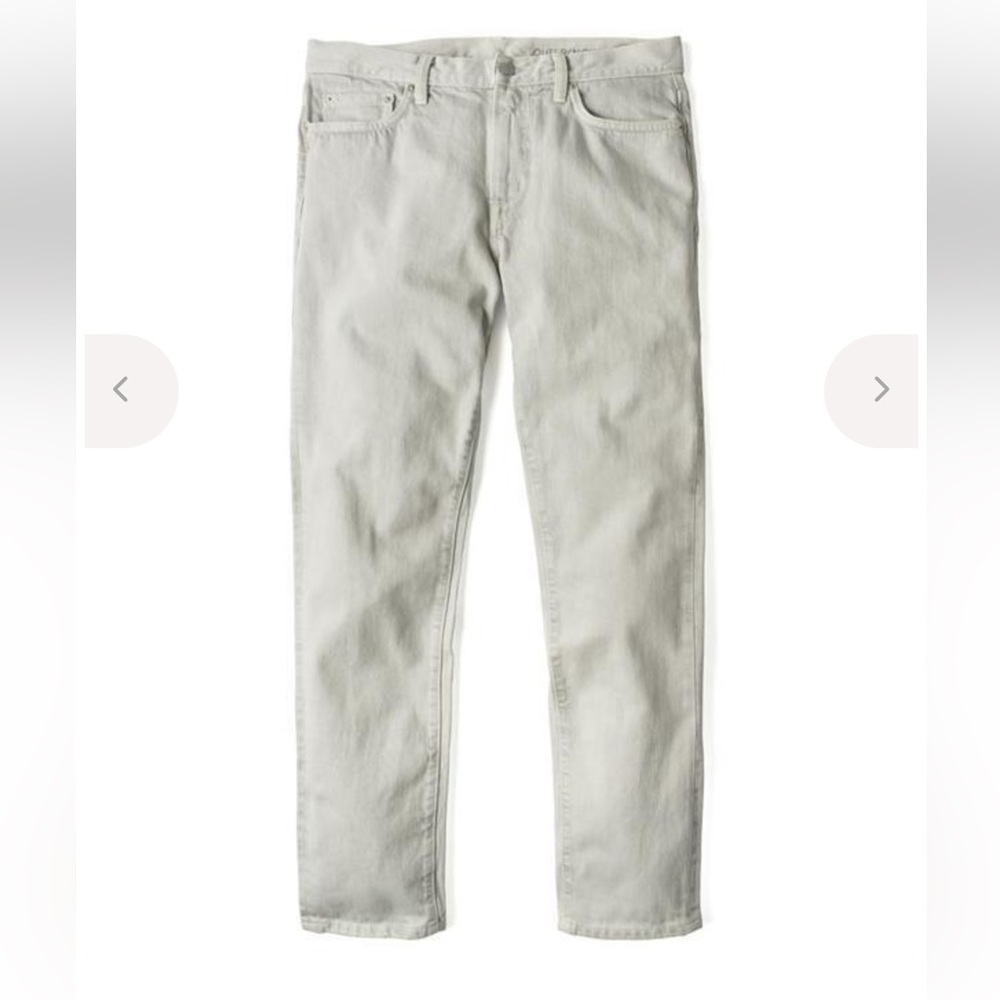 Outerknown organic SEA Drifter Tapered Jeans Mirage 32x34